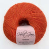 Titicaca lace weight alpaca yarn by Holst Garn in Apricot