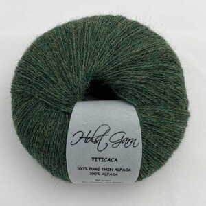 Holst Garn | Titicaca Yarn | Lace Weight Alpaca Wool, Colour: Amazon, Soft lace weight alpaca yarn—Titicaca is perfect for shawls, baby knits or as a carry-along. Ideal knitting wool UK with stunning colour range., Knit With Me
