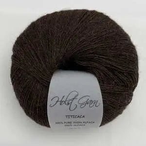 Holst Garn | Titicaca Yarn | Lace Weight Alpaca Wool, Colour: Havana, Soft lace weight alpaca yarn—Titicaca is perfect for shawls, baby knits or as a carry-along. Ideal knitting wool UK with stunning colour range., Knit With Me