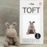 TOFT Georgina the Hippo | Beginner Crochet Animal Kit, , Crochet Georgina the Hippo with TOFT’s beginner-friendly kit. Includes UK wool, hook & stuffing—perfect for gifts or first projects., Knit With Me