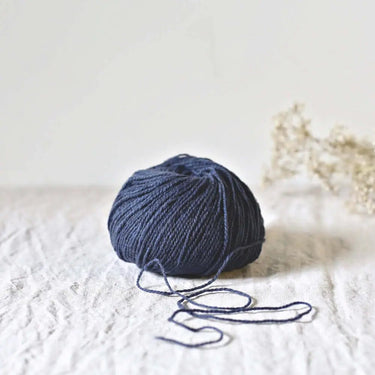 Ulysse Yarn | De Rerum Natura (Sport Weight) in Baleine Bleue colour at Knit With Me yarn shop