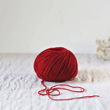 Ulysse Yarn | De Rerum Natura (Sport Weight) in Pavot colour at Knit With Me yarn shop