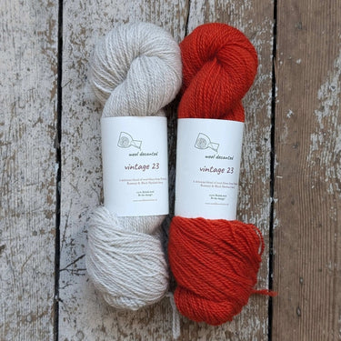 Westknits Go Go Dynamo MKAL 2024 Kits, Kit Name: Wool Decanted Kit 2, It's that time of the year again. It's the 15th annual MKAL season! This year's shawl is called Go Go Dynamo. It's going to be a lively energetic design filled with bold geometric detai