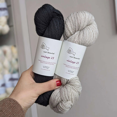 Wool Decanted vintage 23 - Growing Ivy Scarf Kit - Knit With Me