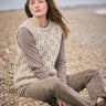 Yarrow Vest | Bramble & Fleece | PDF Pattern in option at Knit With Me yarn shop